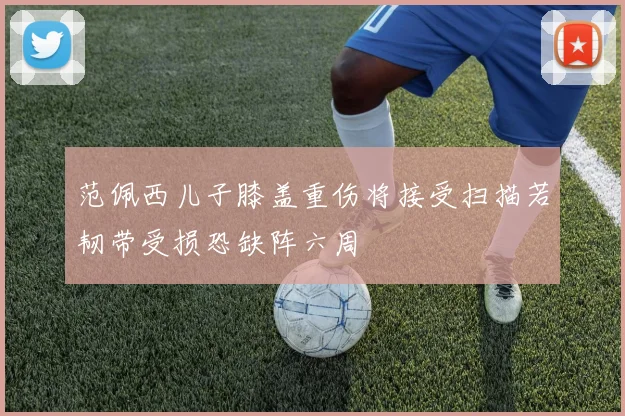 范佩西儿子膝盖重伤将接受扫描若韧带受损恐缺阵六周