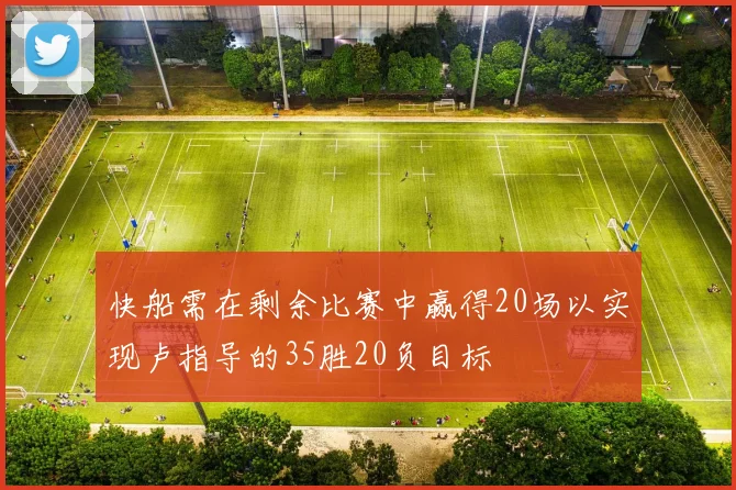 快船需在剩余比赛中赢得20场以实现卢指导的35胜20负目标